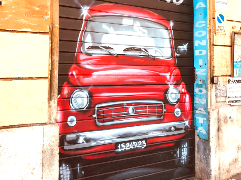 Fiat 500 Rome Graph