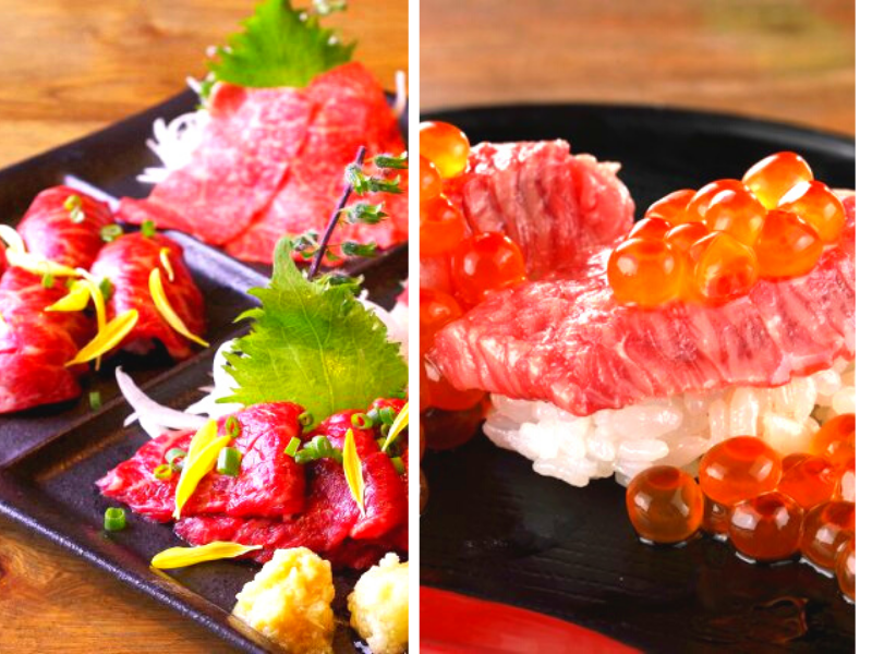 3-Japon tokyo restaurant tendance sushi viande sushi wagyu